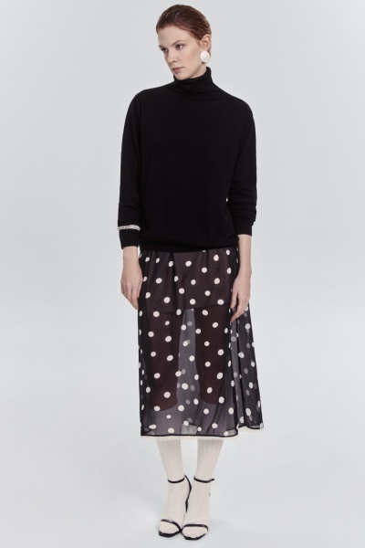 Водолазка с длинным рукавом, чёрный