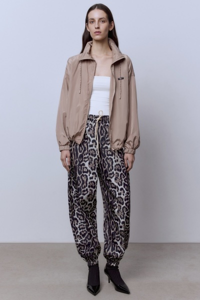 Брюки из нейлона, леопард