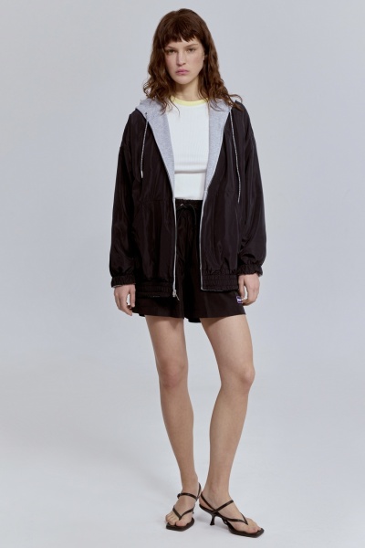 Куртка-толстовка двусторонняя, чёрный