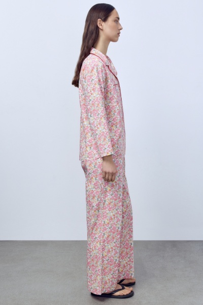 Пижама Secret Garden (рубашка с длинным рукавом + брюки), розовый