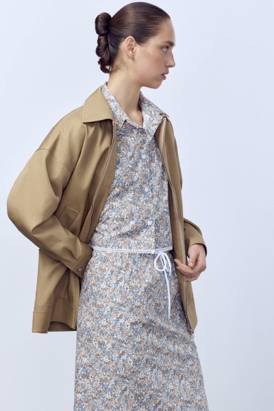 Рубашка-кроп Secret Garden, бежевый