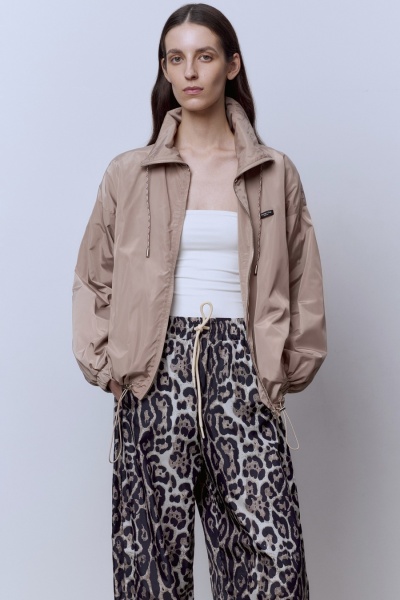 Брюки из нейлона, леопард