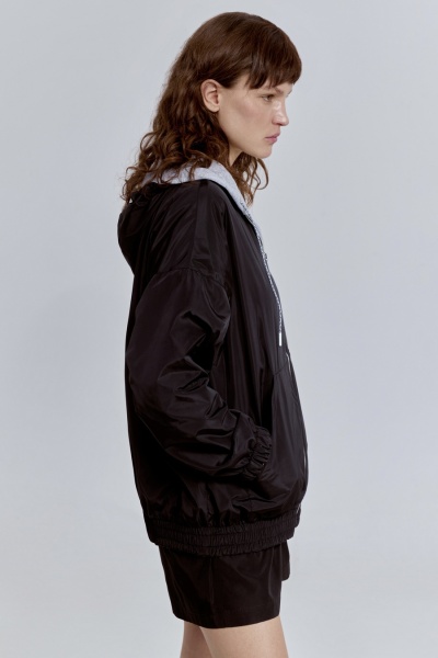 Куртка-толстовка двусторонняя, чёрный