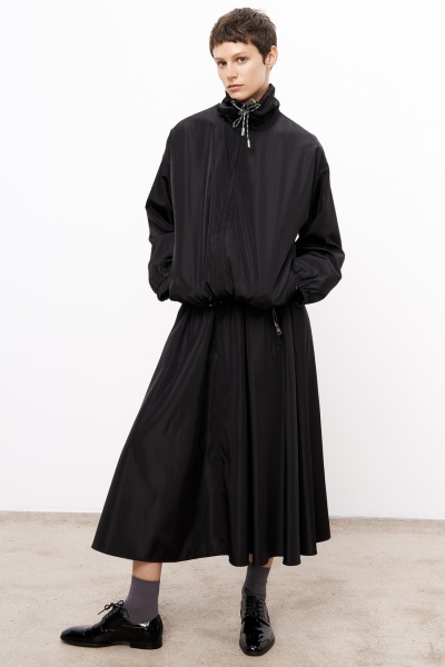 Ветровка из нейлона, чёрный