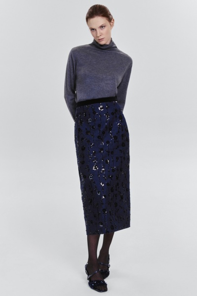 Водолазка с длинным рукавом, тёмно-серый