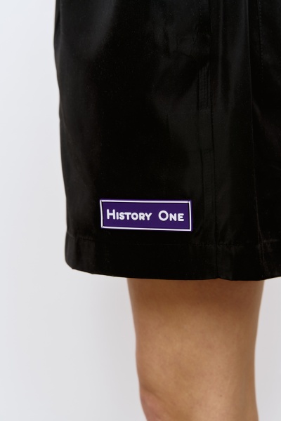 Шорты из нейлона, чёрный