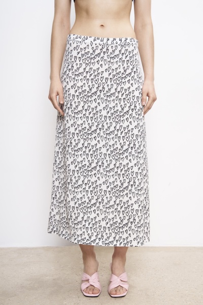 Юбка “Sweet heart”, белый