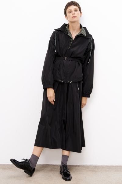 Ветровка из нейлона, чёрный