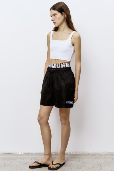 Шорты из нейлона, чёрный